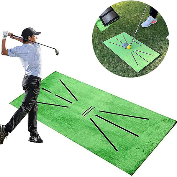 Golf Swing Mat Golf Swing Mat Indoor and Outdoor Swing Pads Hit Contact Track De