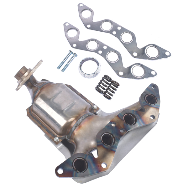 Catalytic Converter Kit Aluminum for Honda Civic 2001-2005 4 Cylinder 1.7L 18160PLMA50 18160-PLM-A00 673-608