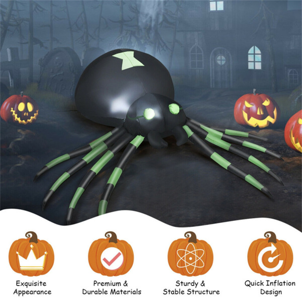 6 Feet Halloween Decorate Inflatable Spider