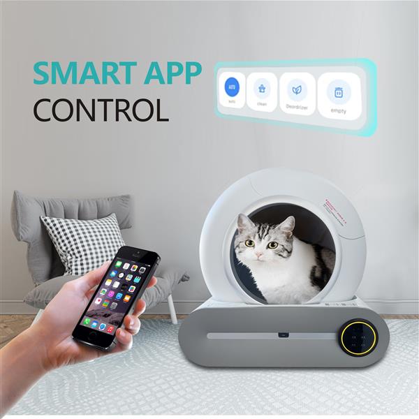 Smart Cat Litter Box Cat Litter Box Self-cleaning