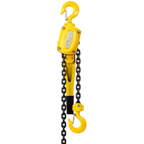 Lever Chain Hoist 1 1/2 Ton 3300LBS Capacity 20 FT Chain Come Along with Heavy Duty Hooks Ratchet Lever Chain Block Hoist Lift Puller