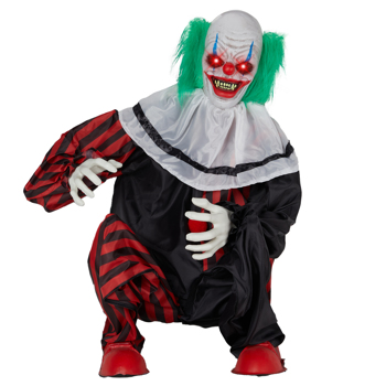 2.6ft Clown  Halloween Standing Decoration