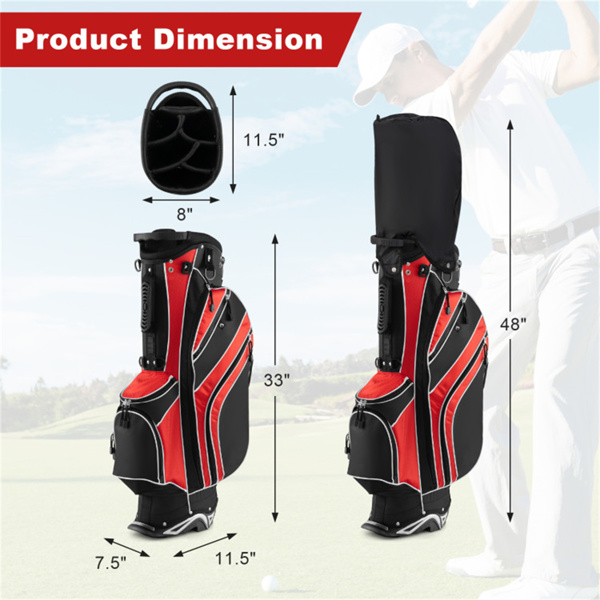 Portable Lightweight Golf Stand Carry Bag 