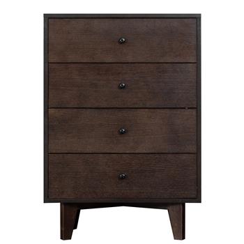 Solid Wood spray-painted drawer dresser bar,buffet tableware cabinet lockers buffet server console table lockers, retro round handle, applicable to the dining room, living room,kitchen corridor auburn