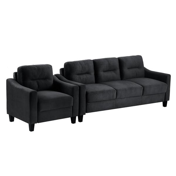 Couch Comfortable Sectional Couches and Sofas for Living Room Bedroom Office Small Space