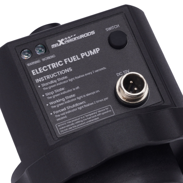 发电机12V DC Automatic Sensing Fuel Pump For Gasoline Generator MXR3500S MXR4000GT-4
