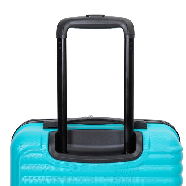 20" Carry on Luggage Lightweight Suitcase, Spinner Wheels, Turquoise