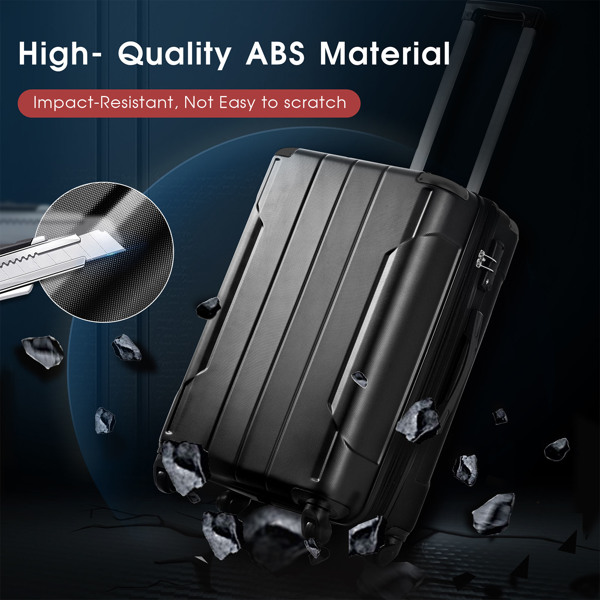 Hardshell Luggage Spinner Suitcase with TSA Lock Lightweight 20'' (Single Luggage)