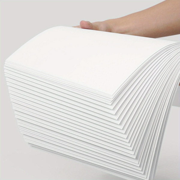 4000 sheets of A4 white paper, suitable for copying, printing, and writing, with dimensions of 210 x 297 millimeters (8.27 inches x 11.69 inches) | 500 sheets per pack, 80gsm, for a total of 8 packs