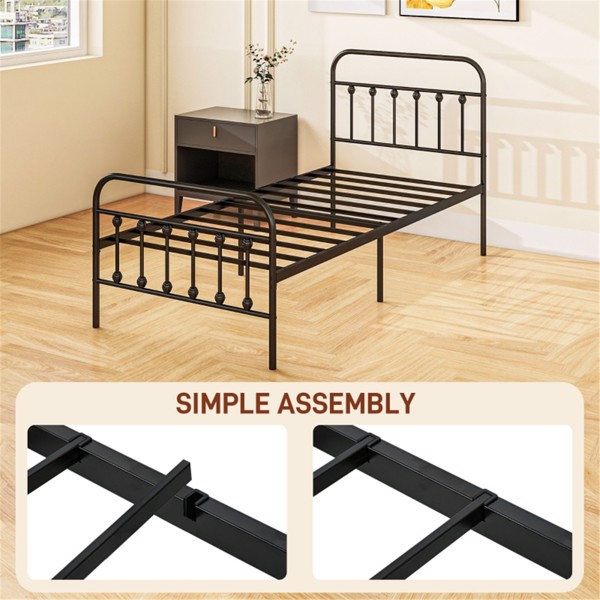 Single Metal Bed Frame