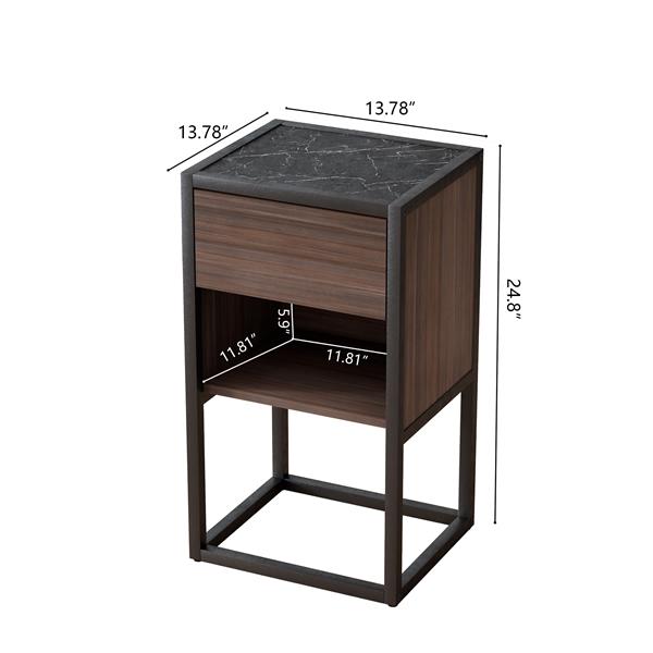 Living Room Side Cabinet, Corner Cabinet, Bedroom Night Stand