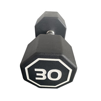 30LBS  APOLLO IR3920 Premium Octagonal Dumbbell, Large Numbers, Hard Chrome Plated Handle Dumbbells to Assist with Push-Ups