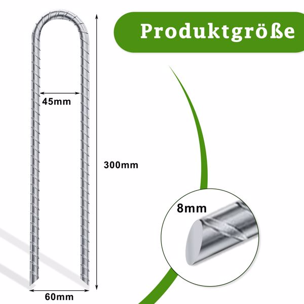6×Erdanker Bodenanker Erdnägel Zeltheringe Stahl Bodenanker Zeltnägel Heringe