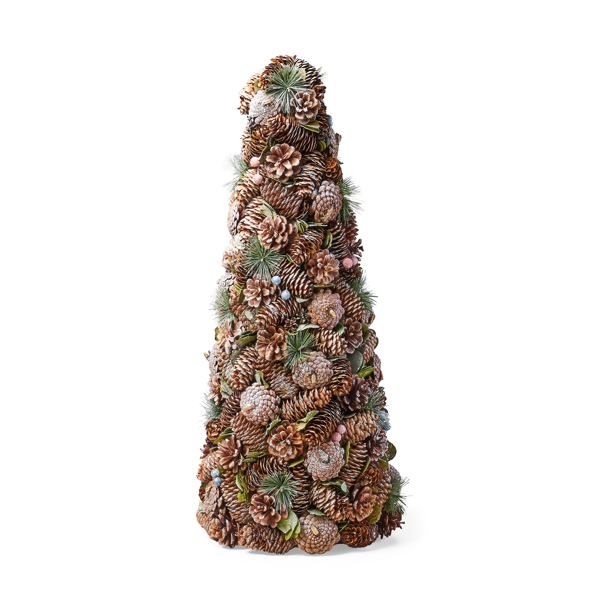 PINE CONE TABLE TOP TREE FOR Christmas DAY