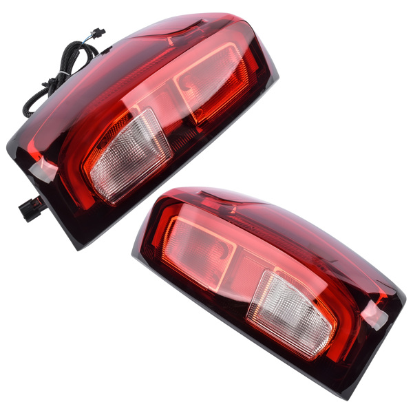 For 2019-2021 GMC Sierra 1500 Halogen Type Tail Light Brake Lamps Driver&Passenger