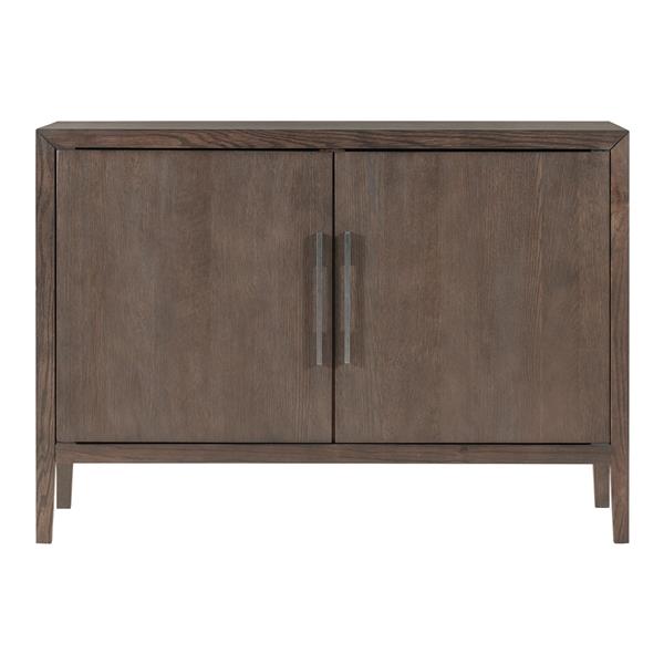 Storage Cabinet Sideboard Wooden Cabinet with 2 Metal handles and 2 Doors for Hallway, Entryway, Living Room