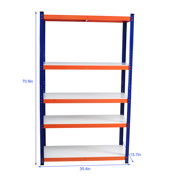 Capacity Garage Storage Shelves Heavy Duty 