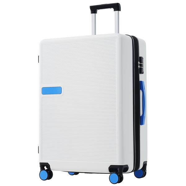 Contrast Color Hardshell Luggage 28inch Expandable Spinner Suitcase with TSA Lock Lightweight