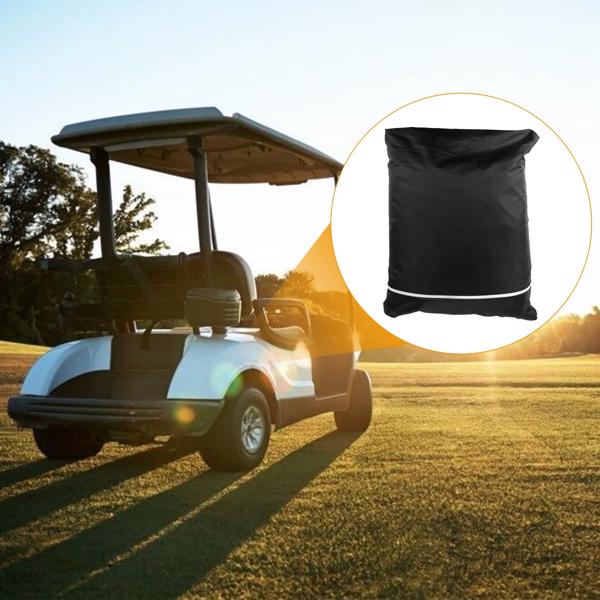 Universal 4-seater golf cart cover 210D  and UV resistant outdoor cover suitable for golf carts(No shipments on weekends, banned from Amazon)