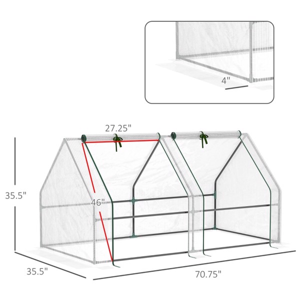 Mini Walk-in Greenhouse