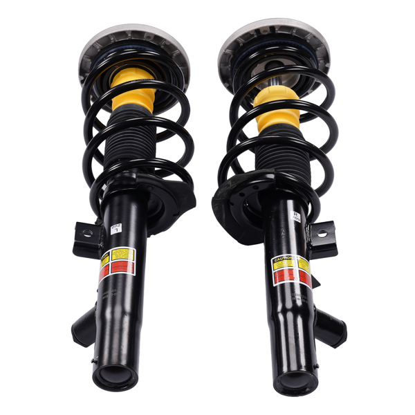 Pair Front Shock Absorber Struts Assembly w/EDC For BMW X3 F25 X4 F26 2011-2018