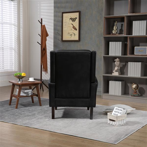 Wood Frame Armchair,  Modern Chair Lounge Chair for Living Room