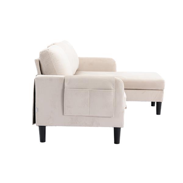 Sectional Sofa Reversible Sectional Sleeper Sectional Sofa with Storage Chaise