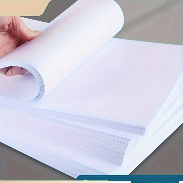 2500 sheets of A4 paper, 80GSM white paper, printer paper, used for office printing, menus, images, invitation letters, each pack of 500 sheets, a total of four packs, size: (8.27 in x 11.69 in)