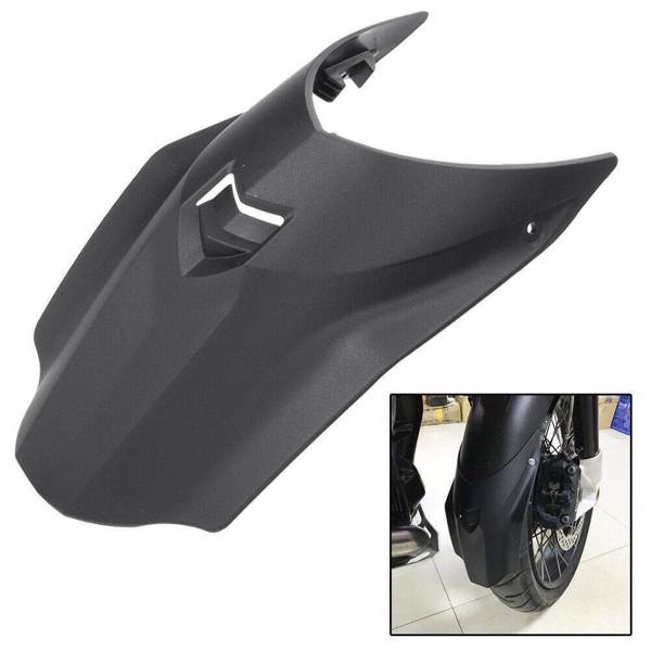 For BMW R1200GS/ R1250GS ADV Front Fender Extender Mudguard Extension Black UK