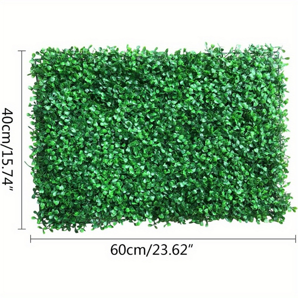 12 pieces of grass wall panels, grass backboards, garden fence, backyard (12 pieces of grass)