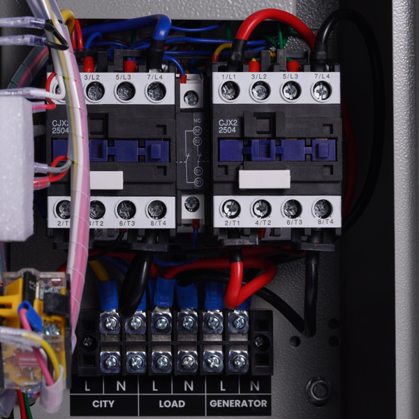 发电机应急电源开关Automatic emergency power switch for generator 7-pole 50A 230V to 10kW-5