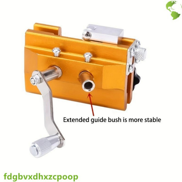 1pc Chain saw sharpener, chain saw sharpener, portable hand crank chain saw sharpener, suitable for all types of chain saws