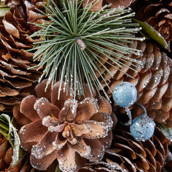 PINE CONE TABLE TOP TREE FOR Christmas DAY