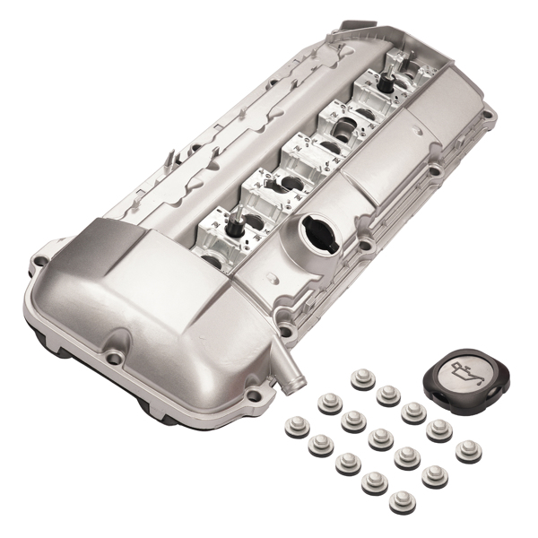 Aluminum Valve Cover with Gasket 11121432928 for BMW 323i 325i 328i 330i 525i 528i X5 M52 M54