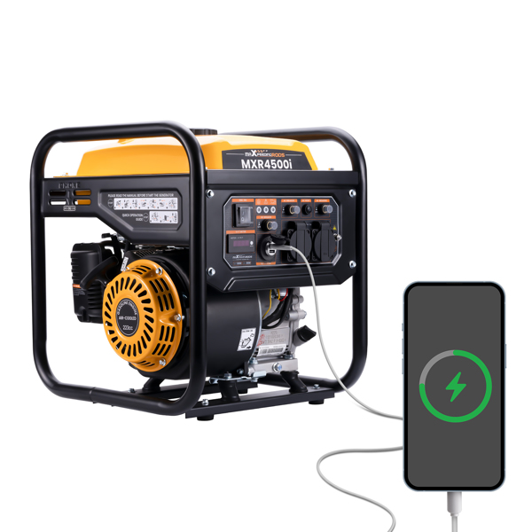 变频发电机Petrol Generator Inverter 3500w Job Site/camping portable generator Low noise【Amazon/Walmart/TEMU禁售】 -1