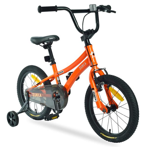 Kids Bike,16 Inch Kids' Bicycle with Training Wheels for Boys Age 4-7 Years,Multiple Colors