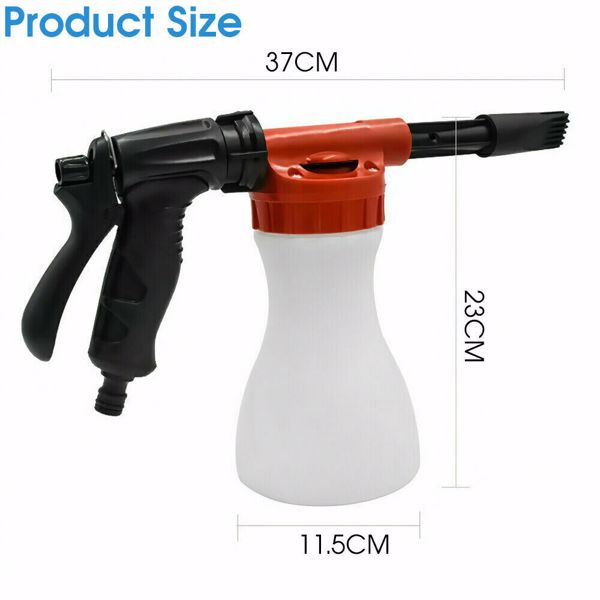 Schaumlanze Schaumkanone Snow Foam Gun Auto Reinigung Waschen Schaumpistole DE