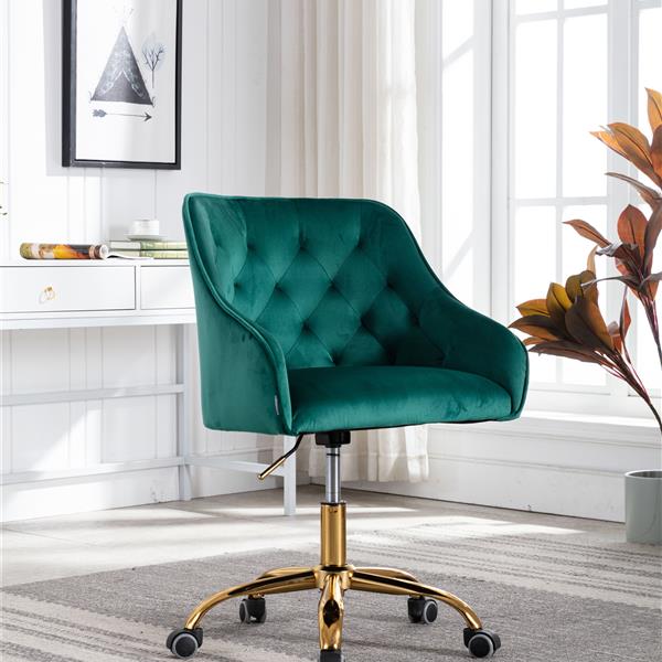 Swivel Shell Chair for Living Room/Bed Room, Modern Leisure office Chair