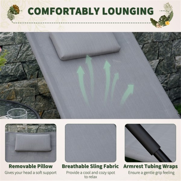 Folding Lounge Chairs /  Rocking Chair 