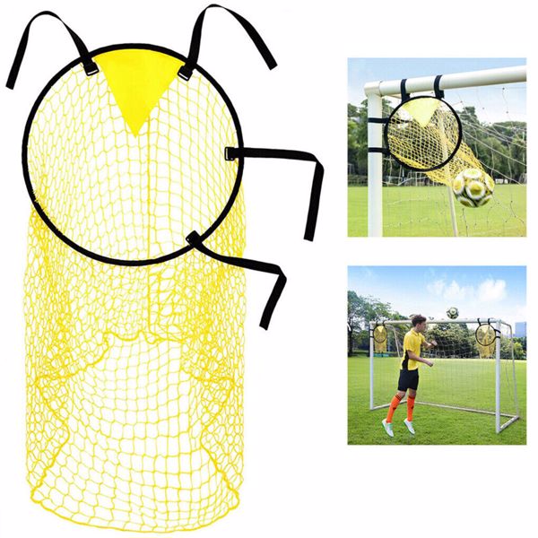 2pcs Football Target Net Soccer Target Goal Net Soccer Top Bins Goal Target Bags