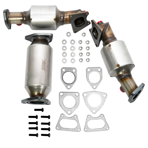 3X Catalytic Converters for Honda Accord 3.0L 2003-2007, Acura MDX 3.5L 2003-2006 45106 45107 45108