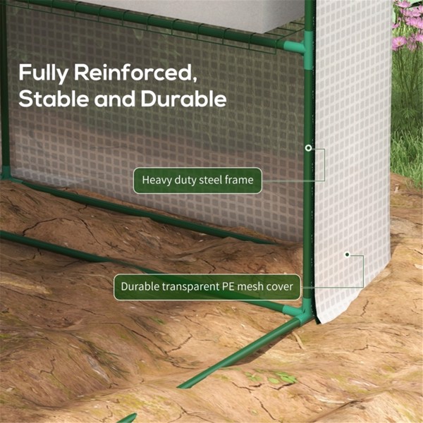 Mini Walk-in Greenhouse ( Amazon Shipping)（Prohibited by WalMart）