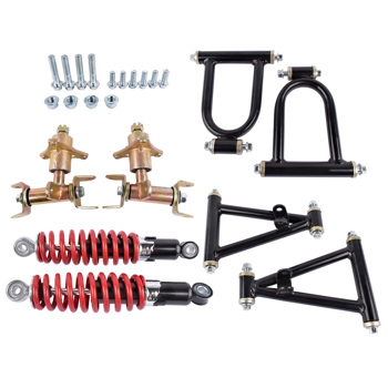 Front Suspension + Shock Swing Arm Set Replacement Kit for ATV Quad Bike Go Kart