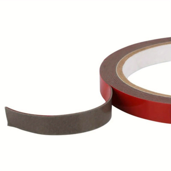 4 Rolls Car Double Sided Tapes Heavy Duty Double Sided Foam Tapes Strong Mounting Adhesive Tapes