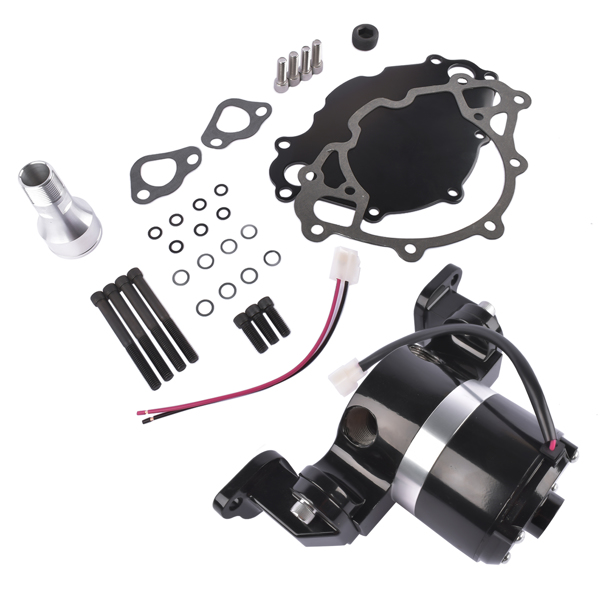 Black High Volume Performance Electric Water Pump for Small Block Ford 289 302