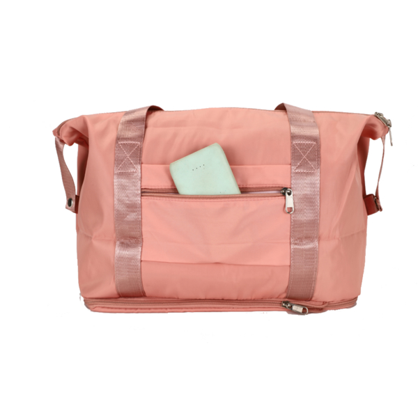 FCH 三件套 20寸拉杆箱+手提包两件套 PP拉杆箱 20in PP材质 铁拉杆 全配色 玫瑰金色-12