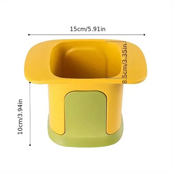 Multi functional manual vegetable chopper