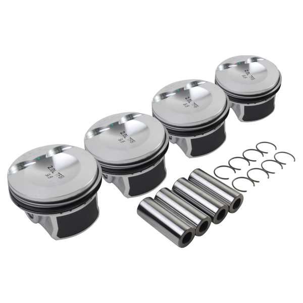 Pistons Set Ø21mm for VW Golf Jetta Scirocco Audi TT Q3 A3 Skoda Seat Leon CDNC 06H107065BE 06H107065DM