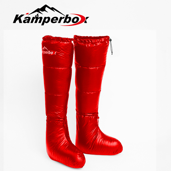 Kamperbox Camping Down Socks Down Boots Sleeping Bag Socks Down Boots Camping Sleep Boots