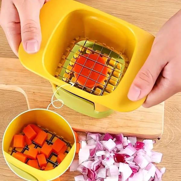 Multi functional manual vegetable chopper